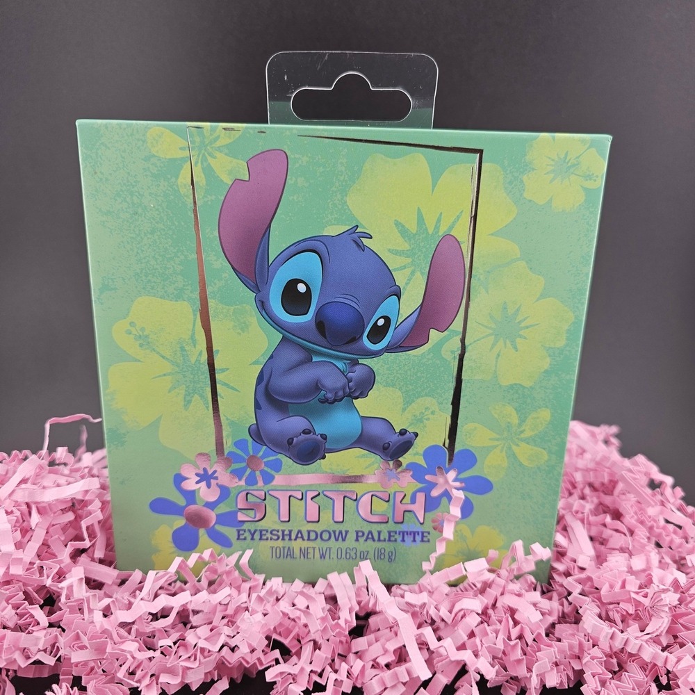 Disney Stitch Eyeshadow Palette 9 Colors Taste Beauty Makeup NEW